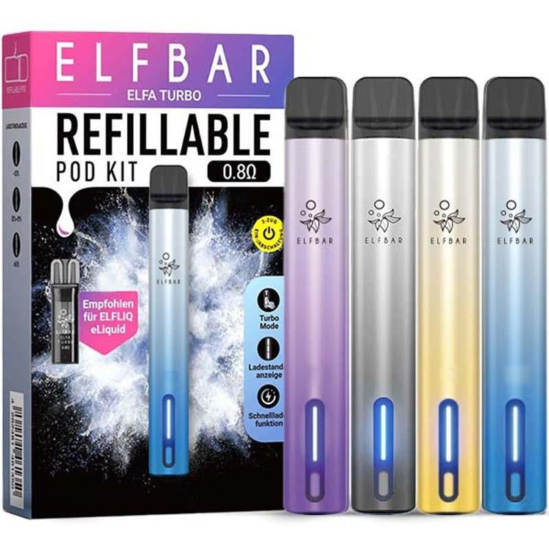 Elfbar - ELFA Turbo - Refillable Pod KIT