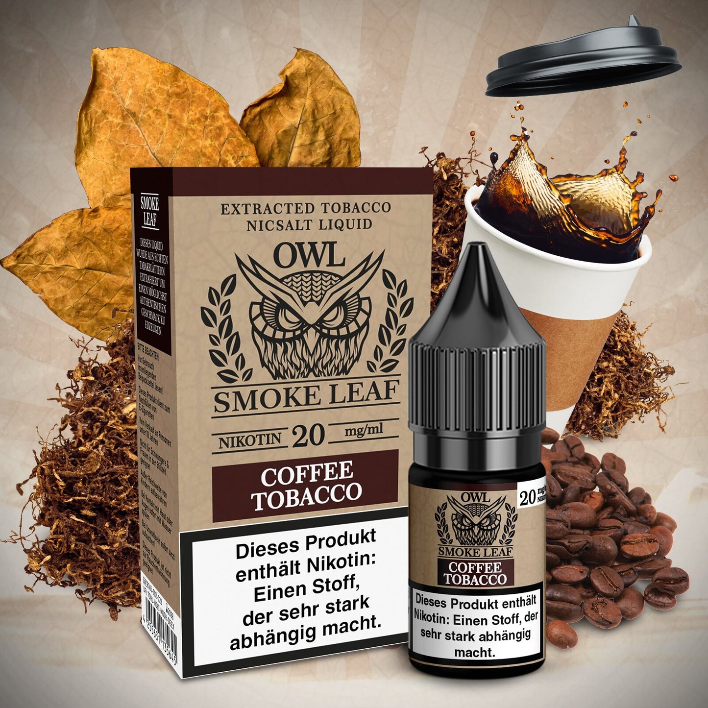 OWL - Smoke Leaf - Nikotinsalz Liquid