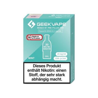 GeekVape - Wenax M1 - Vorbefüllte Pods