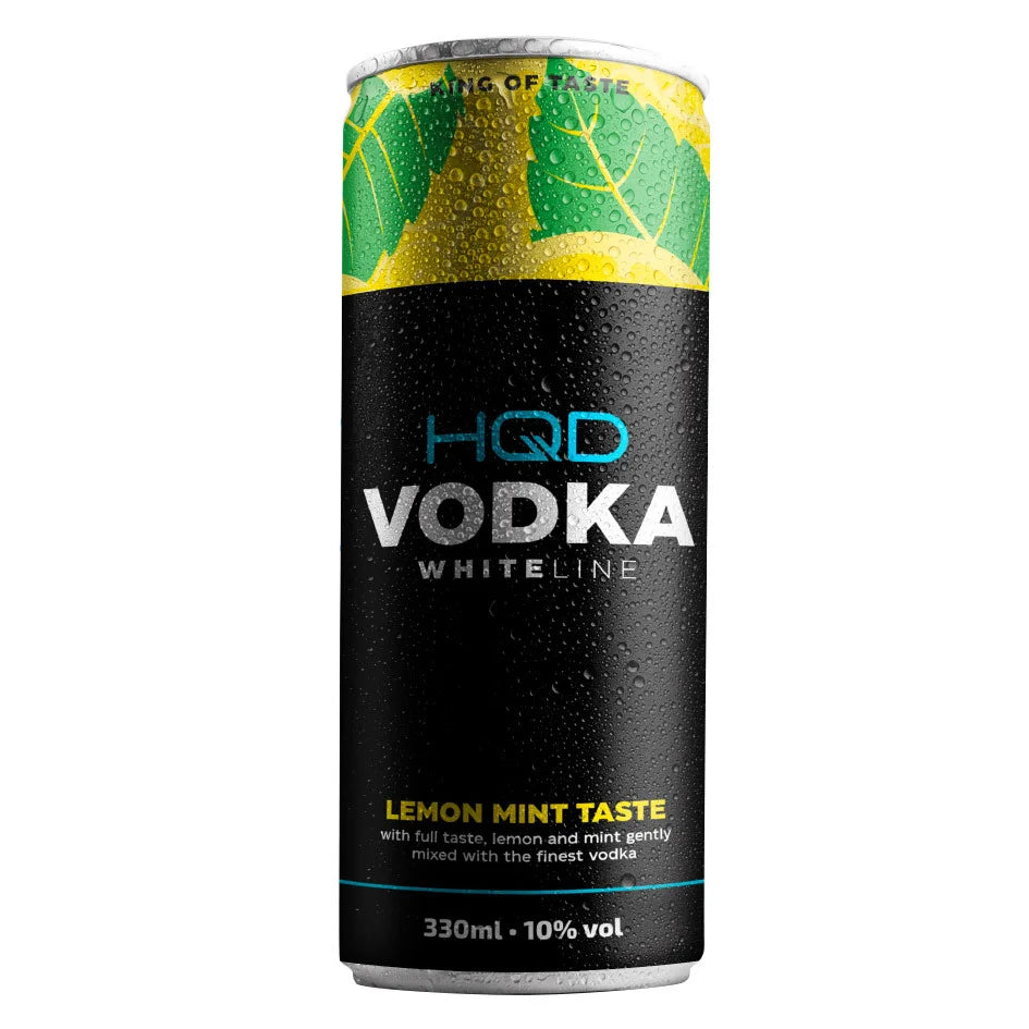 HQD Vodka - Whiteline Lemon Mint