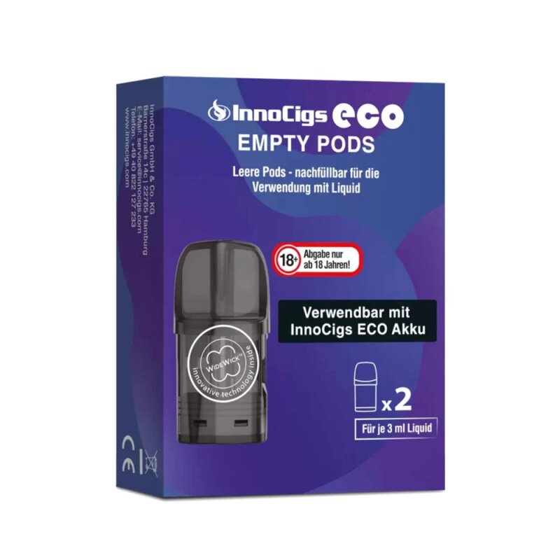 InnoCigs - eco EMPTY Pods (Leere Pods)