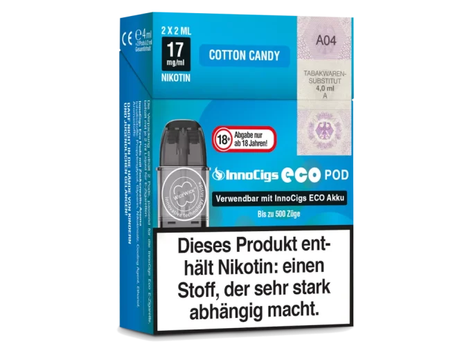 InnoCigs - eco Pods - Gefüllt