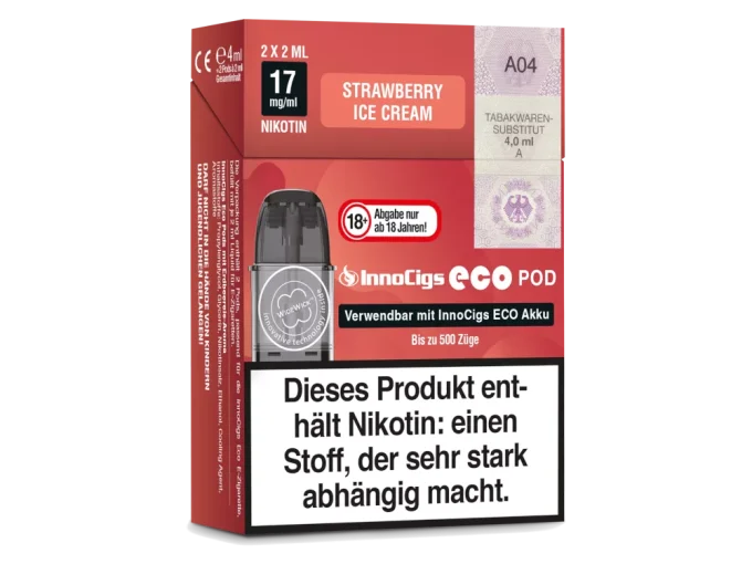 InnoCigs - eco Pods - Gefüllt