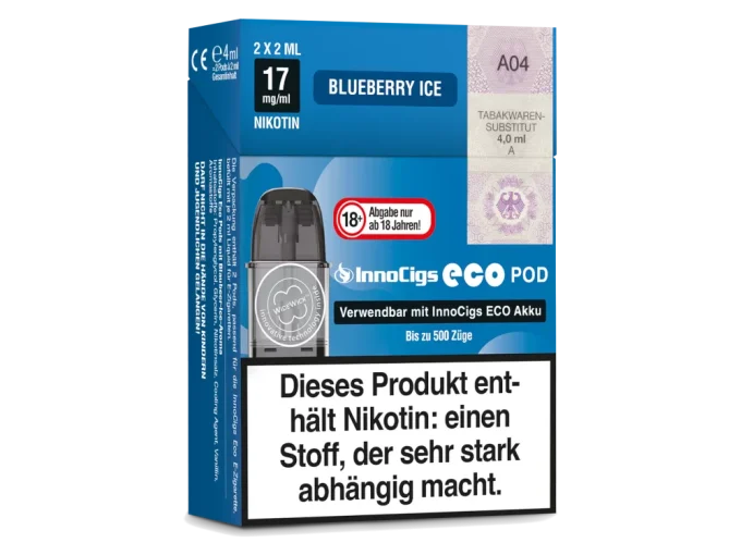 InnoCigs - eco Pods - Gefüllt