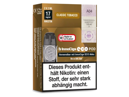 InnoCigs - eco Pods - Gefüllt