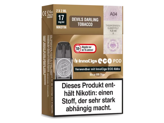 InnoCigs - eco Pods - Gefüllt