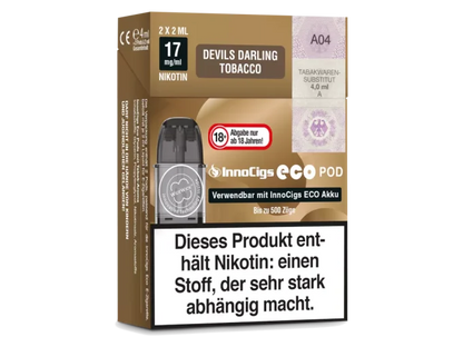InnoCigs - eco Pods - Gefüllt