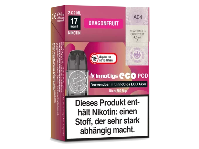 InnoCigs - eco Pods - Gefüllt
