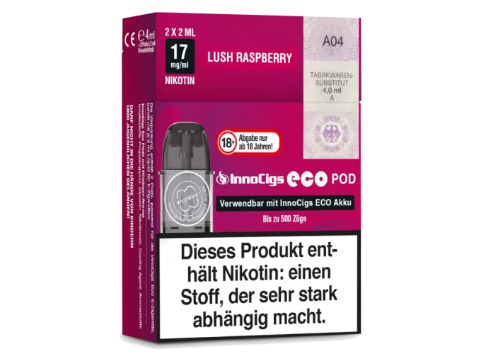 InnoCigs - eco Pods - Gefüllt