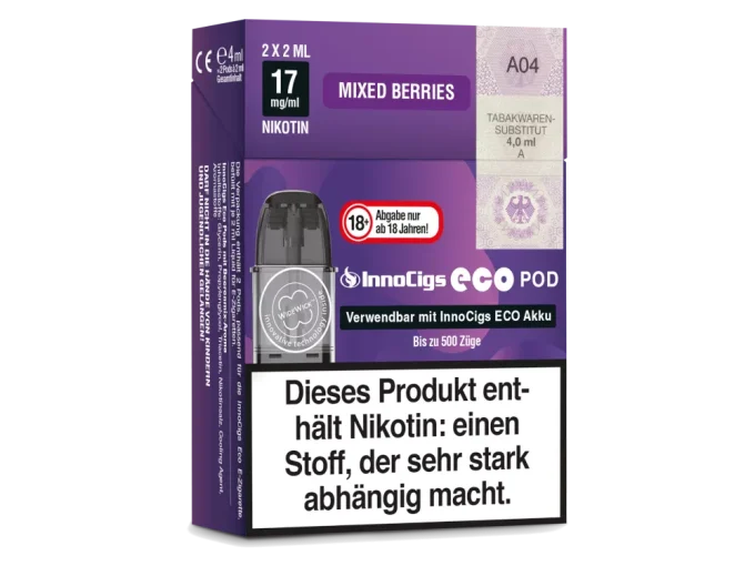 InnoCigs - eco Pods - Gefüllt