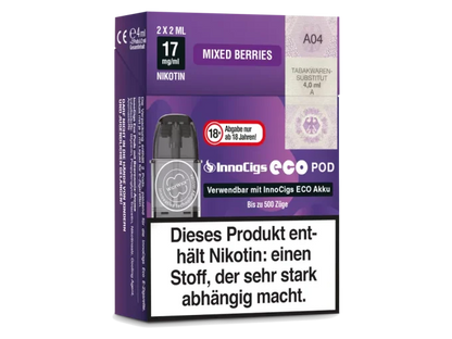 InnoCigs - eco Pods - Gefüllt