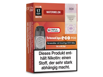 InnoCigs - eco Pods - Gefüllt