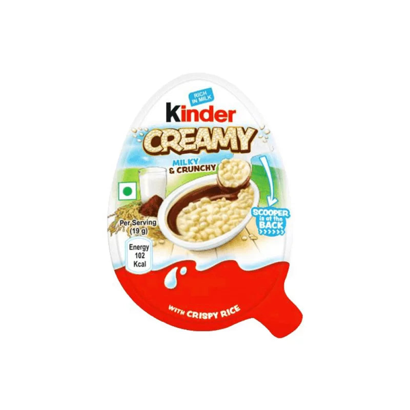 Kinder - Creamy Milky & Crunchy