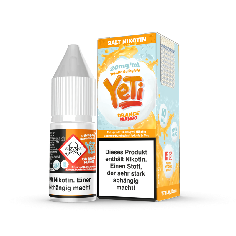 Yeti - Nikotinsalz Liquid