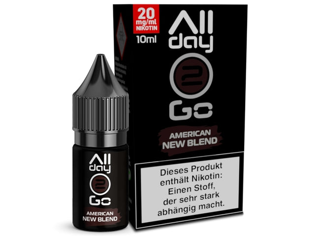 Allday2Go - American New Blend - Hybrid Nikotinsalz Liquid