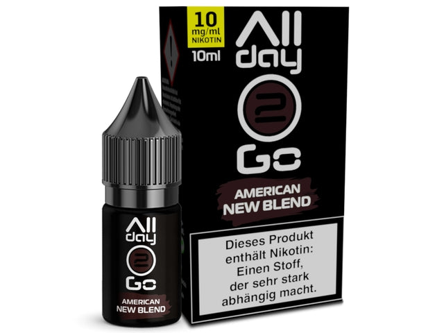 Allday2Go - American New Blend - Hybrid Nikotinsalz Liquid