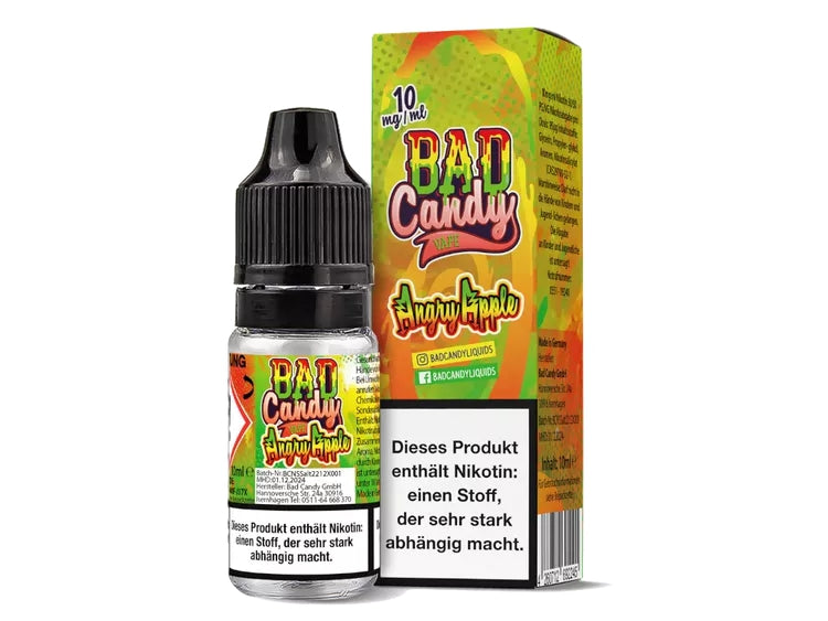 Bad Candy - Angry Apple - Nikotinsalz Liquid