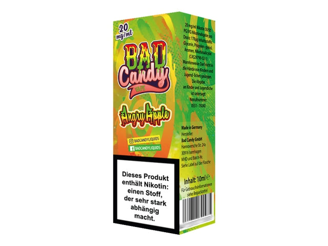 Bad Candy - Angry Apple - Nikotinsalz Liquid