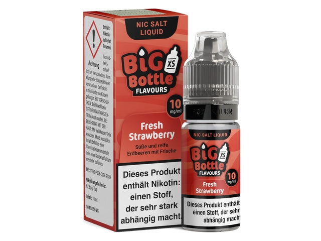 Big Bottle - Fresh Strawberry - Nikotinsalz Liquid