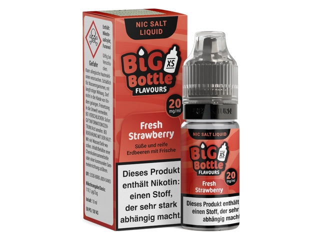 Big Bottle - Fresh Strawberry - Nikotinsalz Liquid