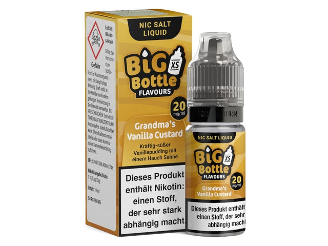 Big Bottle - Grandma's Vanilla Custard - Nikotinsalz Liquid