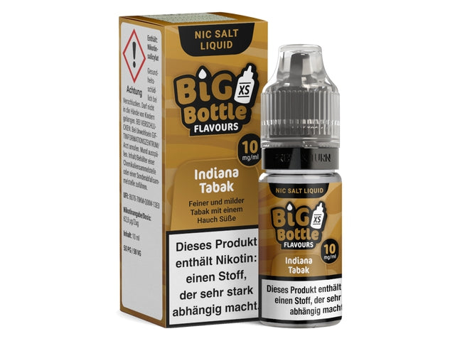 Big Bottle - Indiana Tabak - Nikotinsalz Liquid