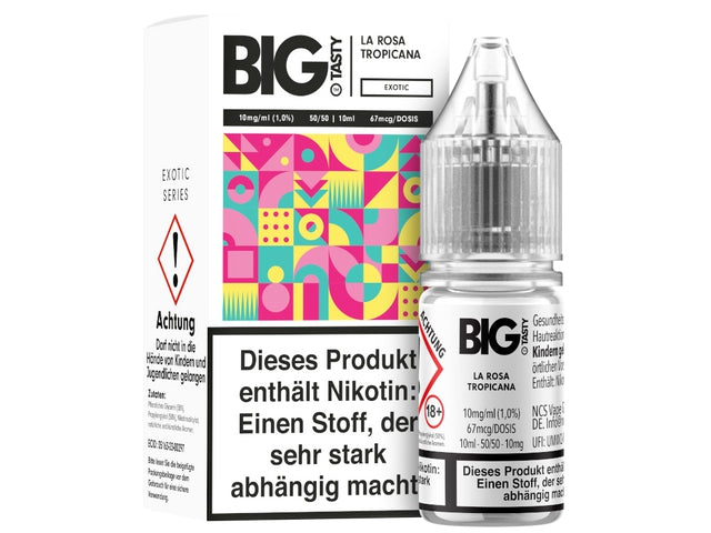 Big Tasty - Exotic Series - La Rosa Tropicana - Nikotinsalz Liquid