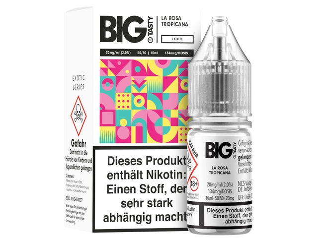 Big Tasty - Exotic Series - La Rosa Tropicana - Nikotinsalz Liquid