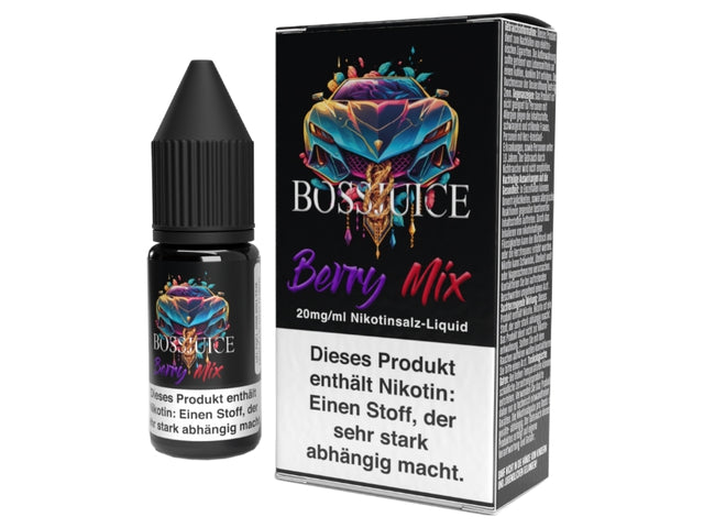 Boss Juice - Berry Mix - Nikotinsalz Liquid