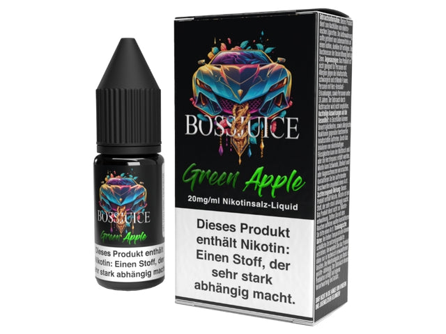 Boss Juice - Green Apple - Nikotinsalz Liquid