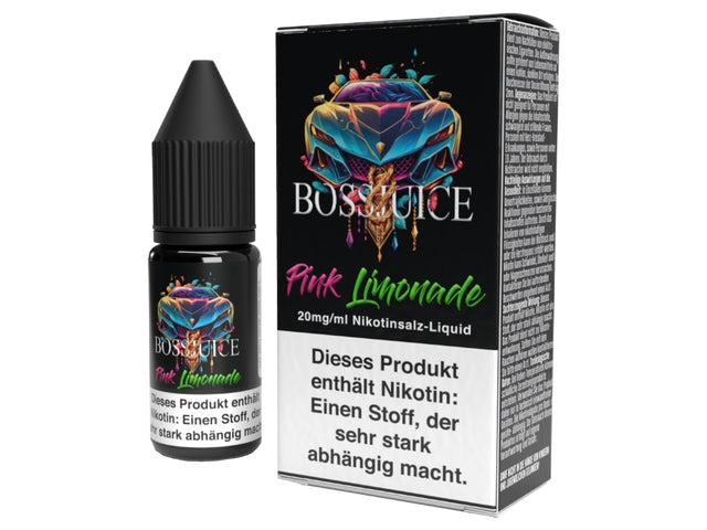 Boss Juice - Pink Limonade - Nikotinsalz Liquid