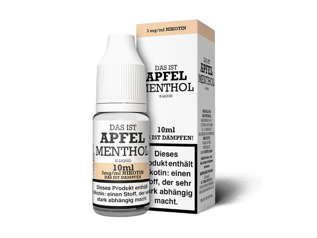 Das ist Dampfen - Apfel Menthol - Liquid