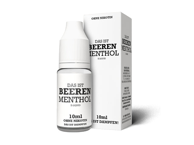 Das ist Dampfen - Beeren Menthol - Liquid