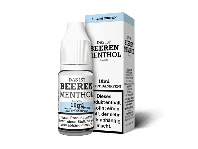 Das ist Dampfen - Beeren Menthol - Liquid