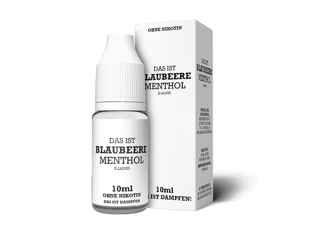 Das ist Dampfen - Blaubeere Menthol - Liquid