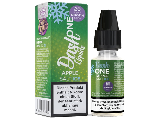 Dash Liquids - One - Apple Ice - Nikotinsalz Liquid