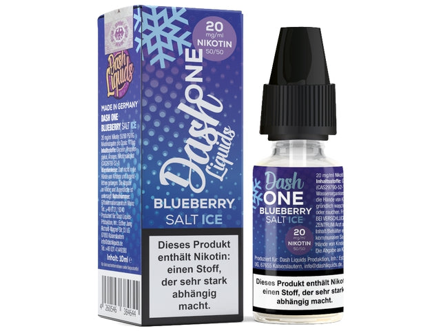 Dash Liquids - One - Blueberry Ice - Nikotinsalz Liquid