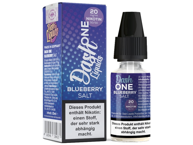 Dash Liquids - One - Blueberry - Nikotinsalz Liquid