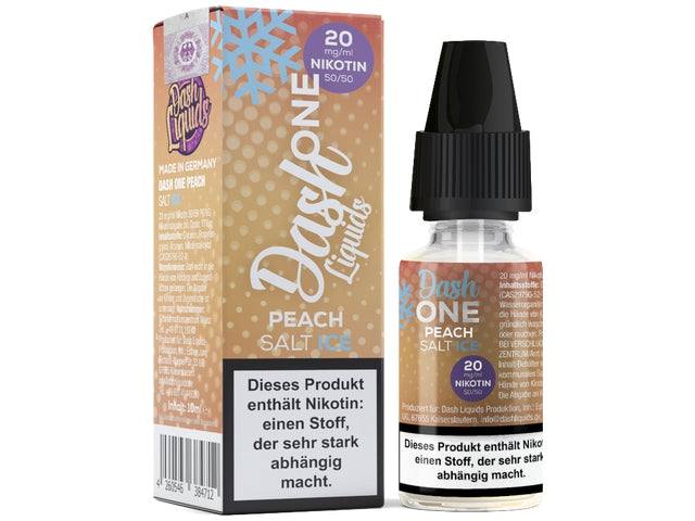 Dash Liquids - One - Peach Ice - Nikotinsalz Liquid