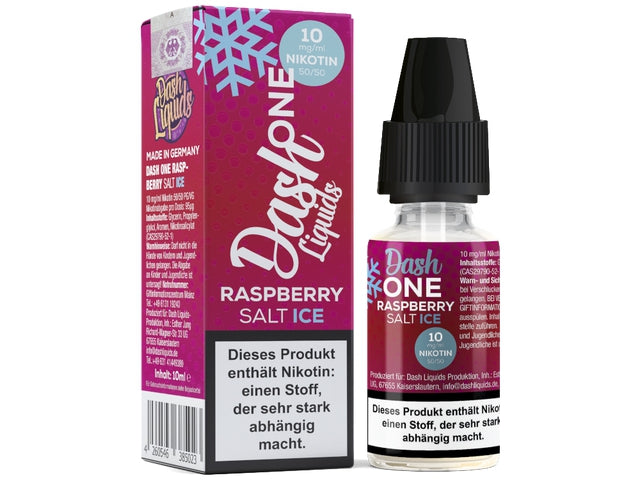 Dash Liquids - One - Raspberry Ice - Nikotinsalz Liquid