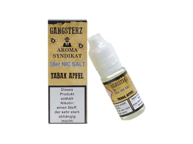 Gangsterz - Tabak Apfel - Nikotinsalz Liquid