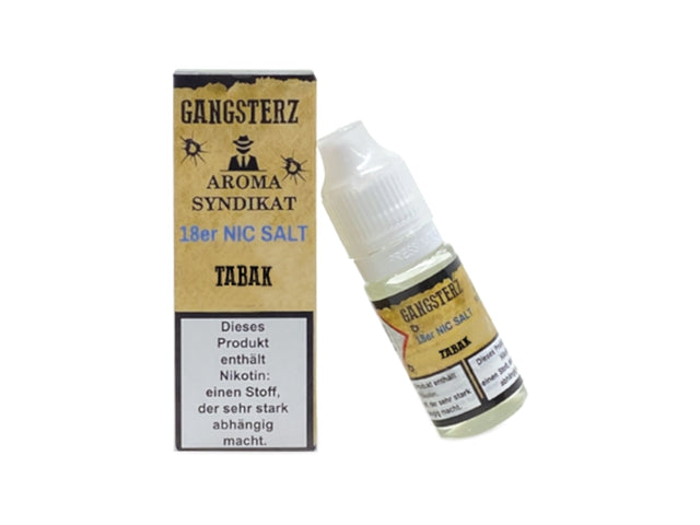 Gangsterz - Tabak - Nikotinsalz Liquid