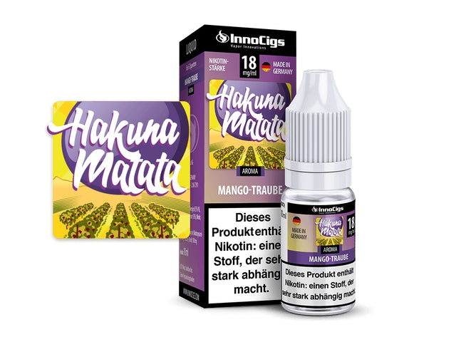 InnoCigs - Hakuna Matata Traube - Liquid