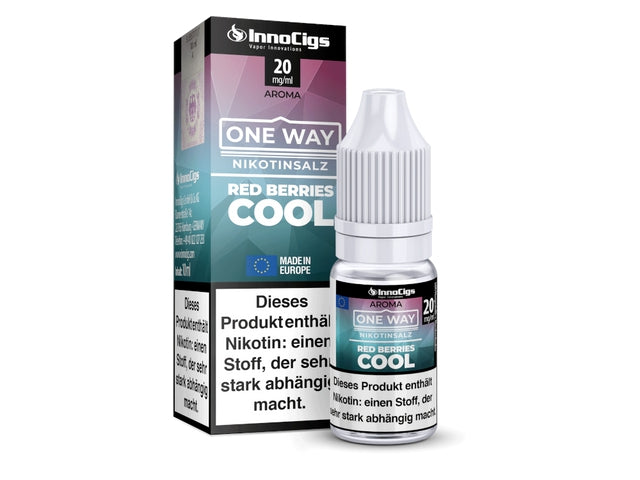 InnoCigs - One Way - Red Berries Cool - Nikotinsalz Liquid