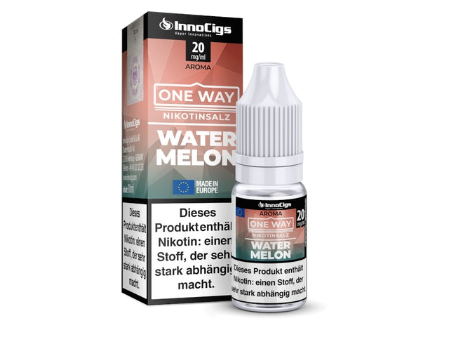 InnoCigs - One Way - Watermelon - Nikotinsalz Liquid