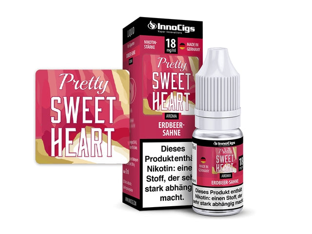 InnoCigs - Pretty Sweetheart Sahne-Erdbeer - Liquid