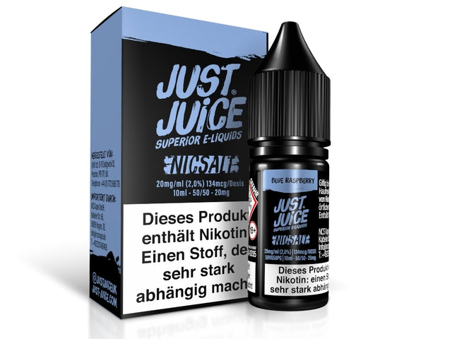 Just Juice - Blue Raspberry - Nikotinsalz Liquid