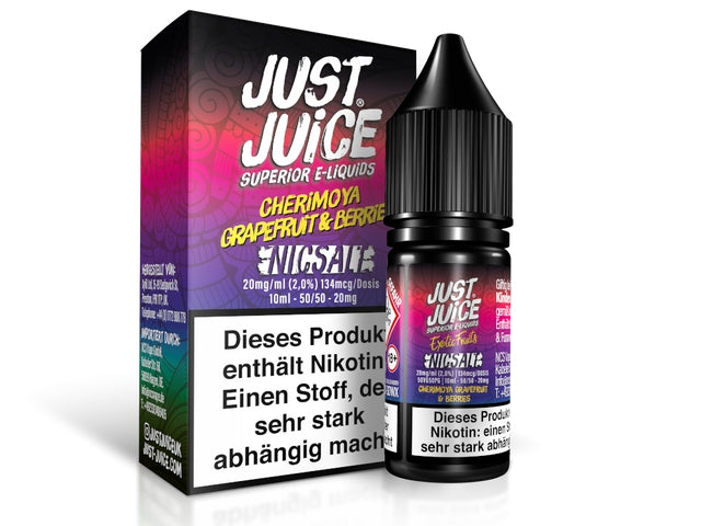 Just Juice - Cherimoya Grapefruit & Berries - Nikotinsalz Liquid