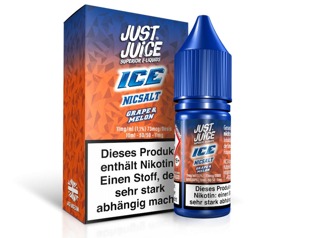 Just Juice - Grape & Melon Ice - Nikotinsalz Liquid