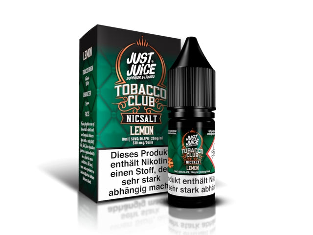 Just Juice - Lemon Tobacco - Nikotinsalz Liquid